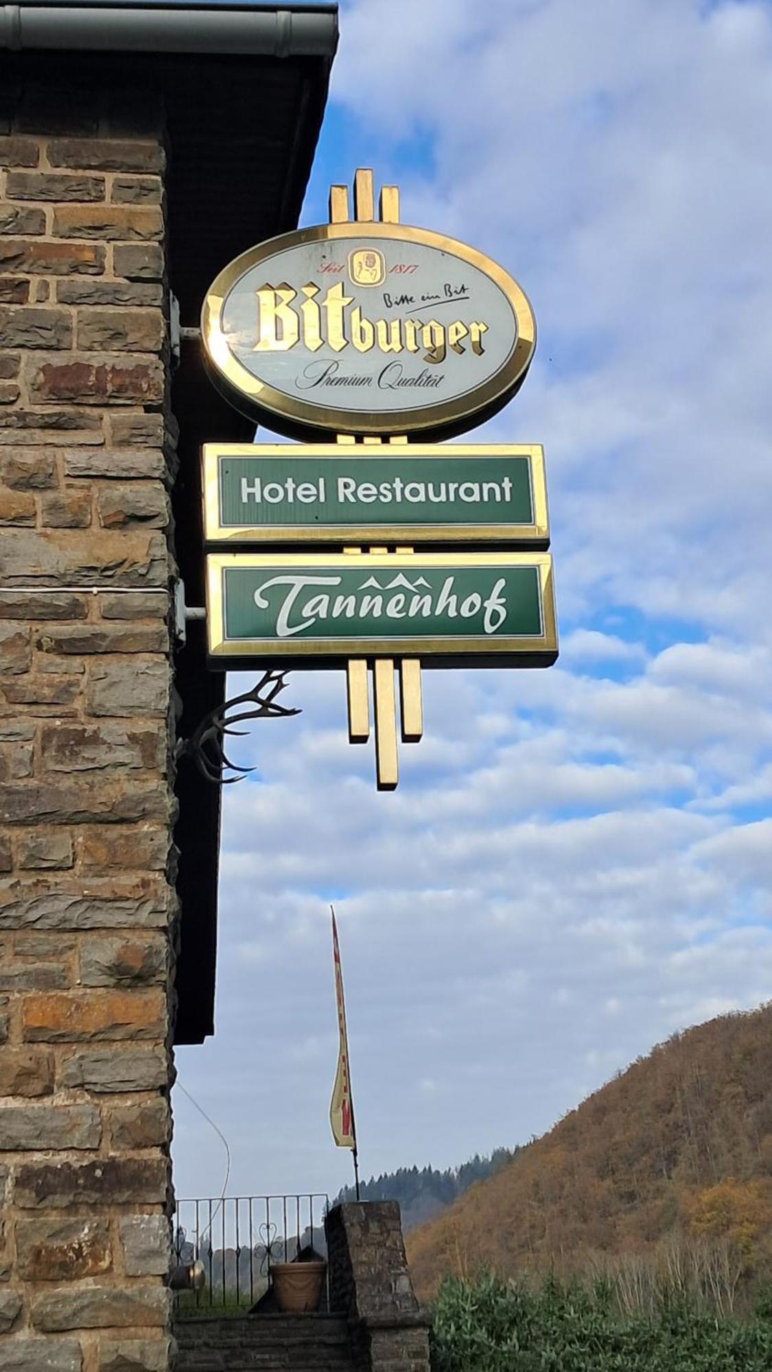 Hotel-Restaurant Tannenhof 아부뤽 외부 사진